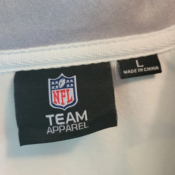 NFL Team Apparel Raiders Pull Over Sweater - Picture 2 of 7